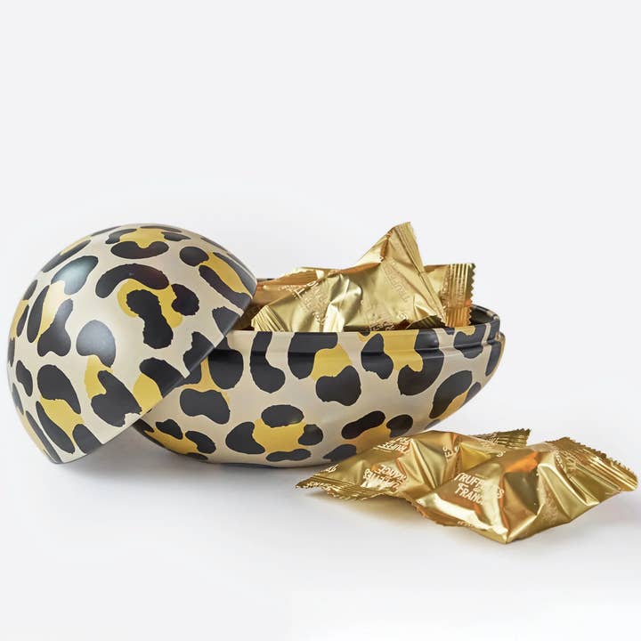 Gåva Gifting - Wholesale Decorative box - Jaguar refillable Tin Easter Egg 5