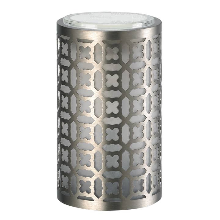 SERENE HOUSE - Wholesale Wax Warmer - SILVER METAL NO SPILL WAX MELT WARMER (use Serene Pod)2
