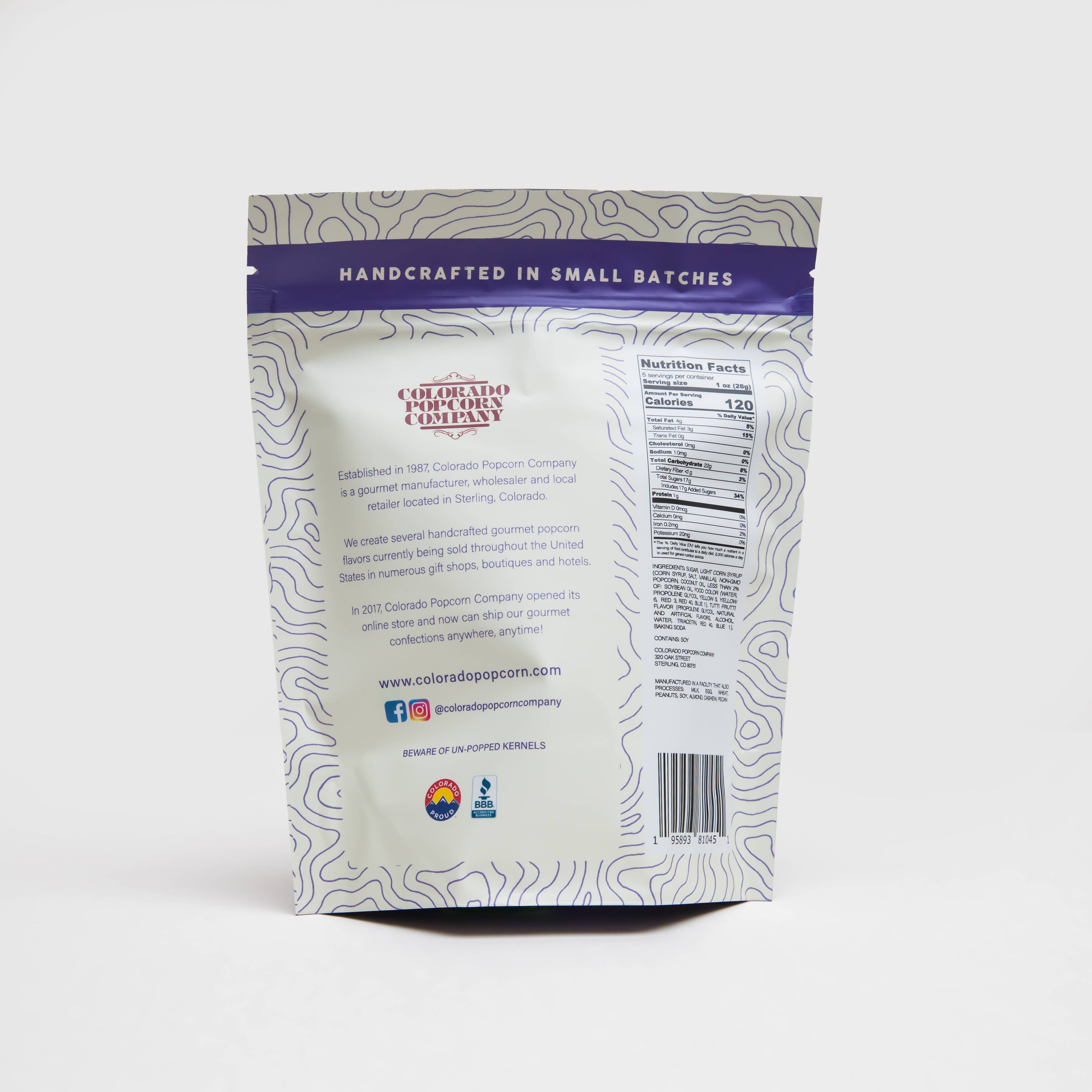 Colorado Popcorn Company - Wholesale Popcorn - Tooti Fruiti Popcorn6