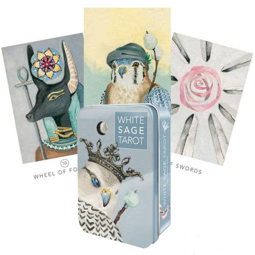 White Sage In A Tin Box Tarot Cards Us Games Systems for wholesale by Cardshouse