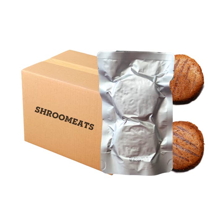 Foodservice Shroomeats Mushroom Patties for wholesale by Shroomeats®