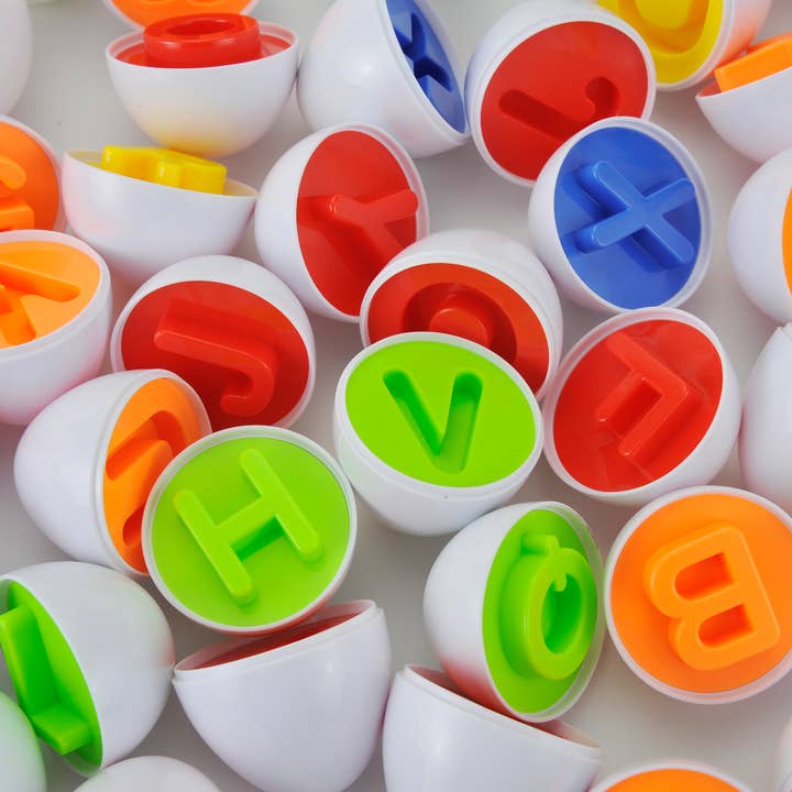 AZ Trading & Import (Toys, RC Toys & More) - Wholesale Toy Set - Kids - Letters Matching Eggs 26PCS ABC Alphabet Color Sorter Puzzle12