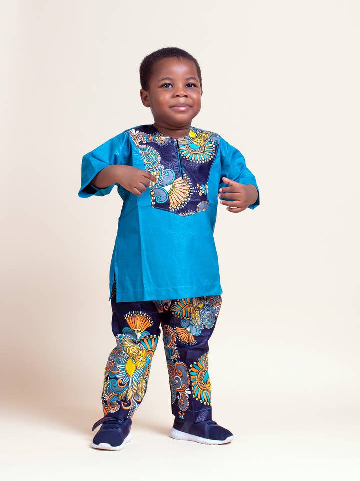 ABIOLA MATCHING SET (Available in another fabric) for wholesale by Abebi Modish