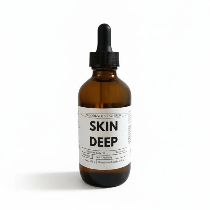 Skin Deep Face + Body Oil for wholesale by Woodknots + Whimsy