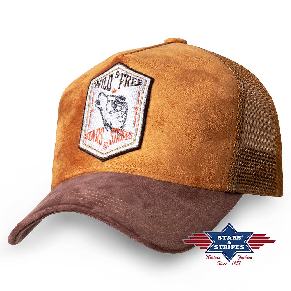 Stars & Stripes® - Wholesale Trucker Hat - Unisex - Trucker Cap - Wild & Free0