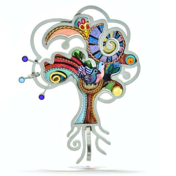 Seeka Tree of Life Pin for wholesale by Seeka Jewelry and Judaica