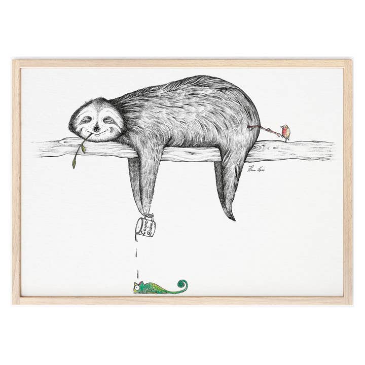 LIGARTI - Wholesale Art Print - Art Print - Sloth