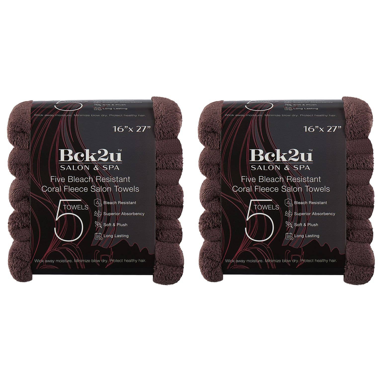 Arkwright Home - Wholesale Towel Set - Coral Fleece Microfiber Bleach-Safe Salon Towels-Pack of 1016