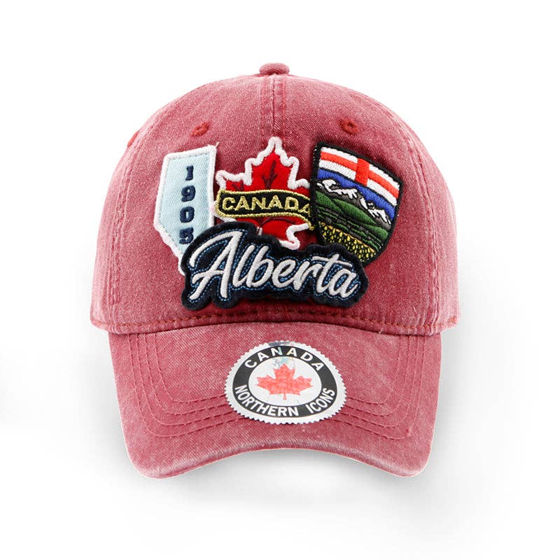 Northern Icons Canada - Wholesale Baseball Cap - Unisex - Alberta Patch Embroidery Province Cap3