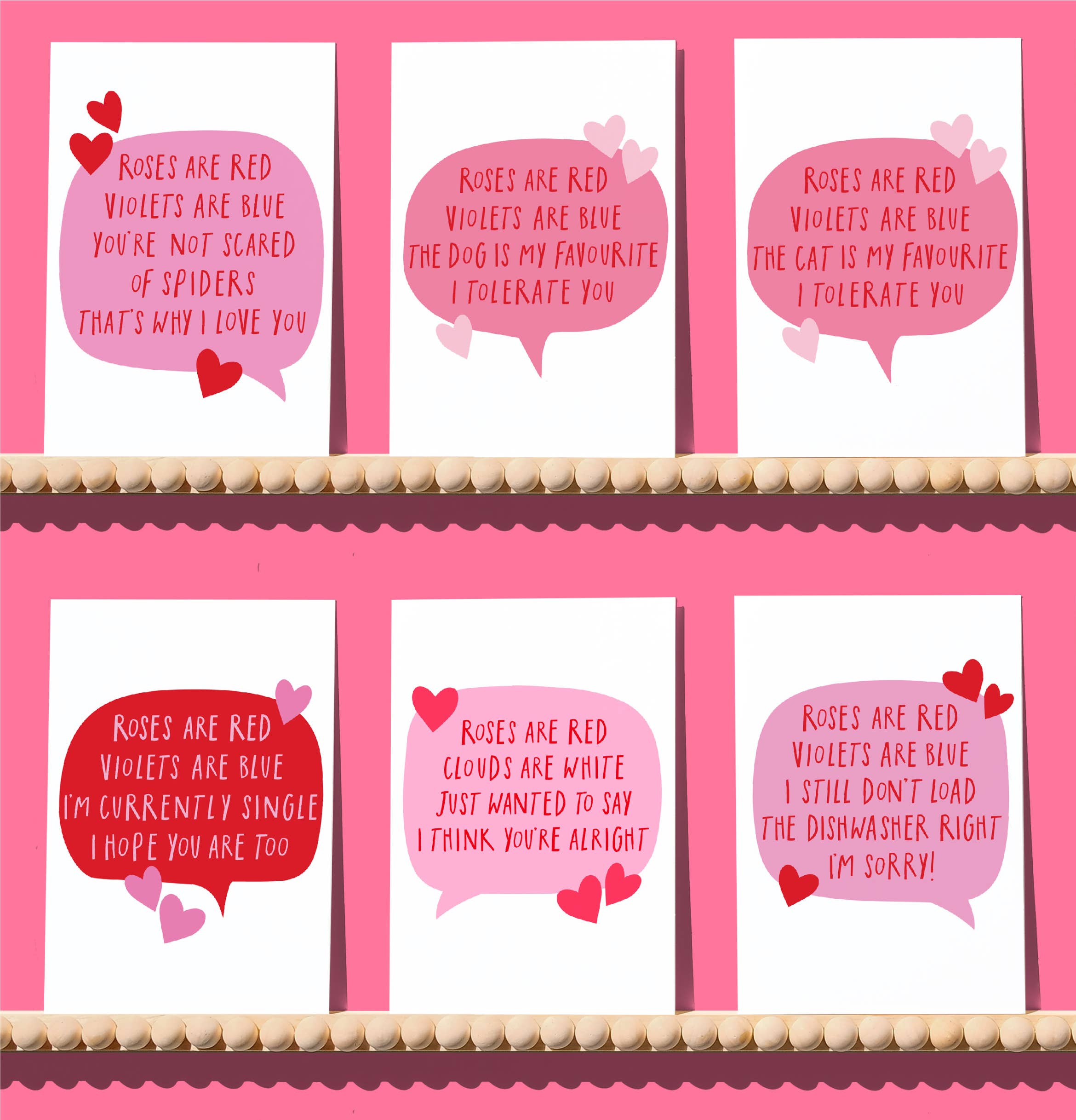 Joanne de Pace Design Studio - Wholesale Valentine's Day Card - Funny Dog Valentine's Card | Dog Humour | Dog Card5