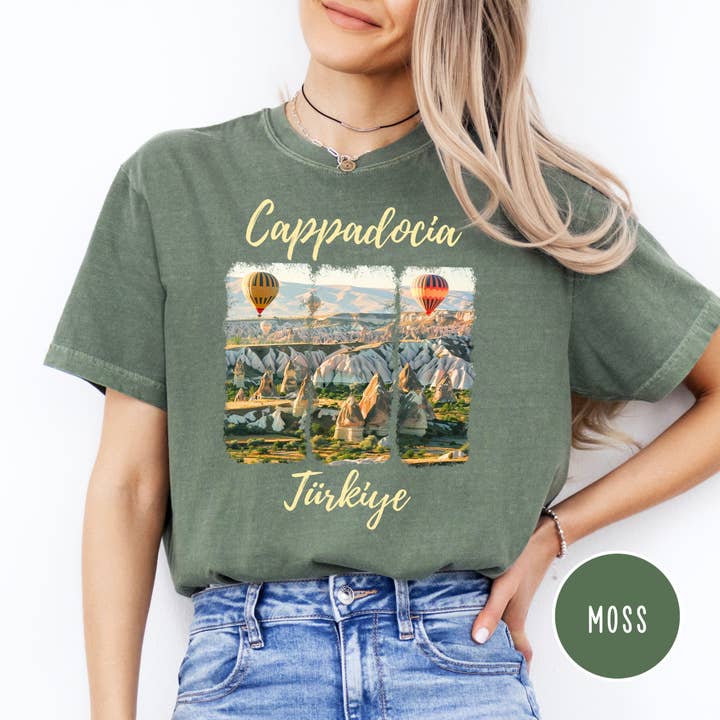 Cappadocia Turkey Comfort Colors® Tee for wholesale by CindyL Boutique