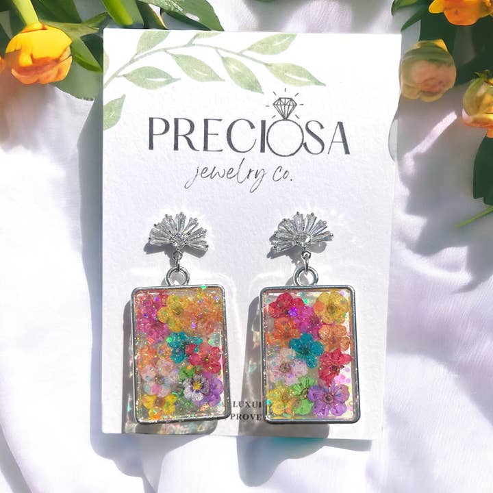 Gardenias de Cristal para venta al por mayor de Preciosa Jewelry Co.