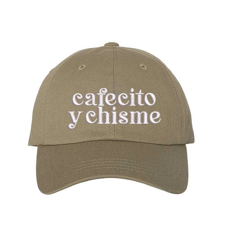 DSY Lifestyle - Wholesale Baseball Cap - Women's - Cafecito y Chisme Embroidered Baseball Hat5