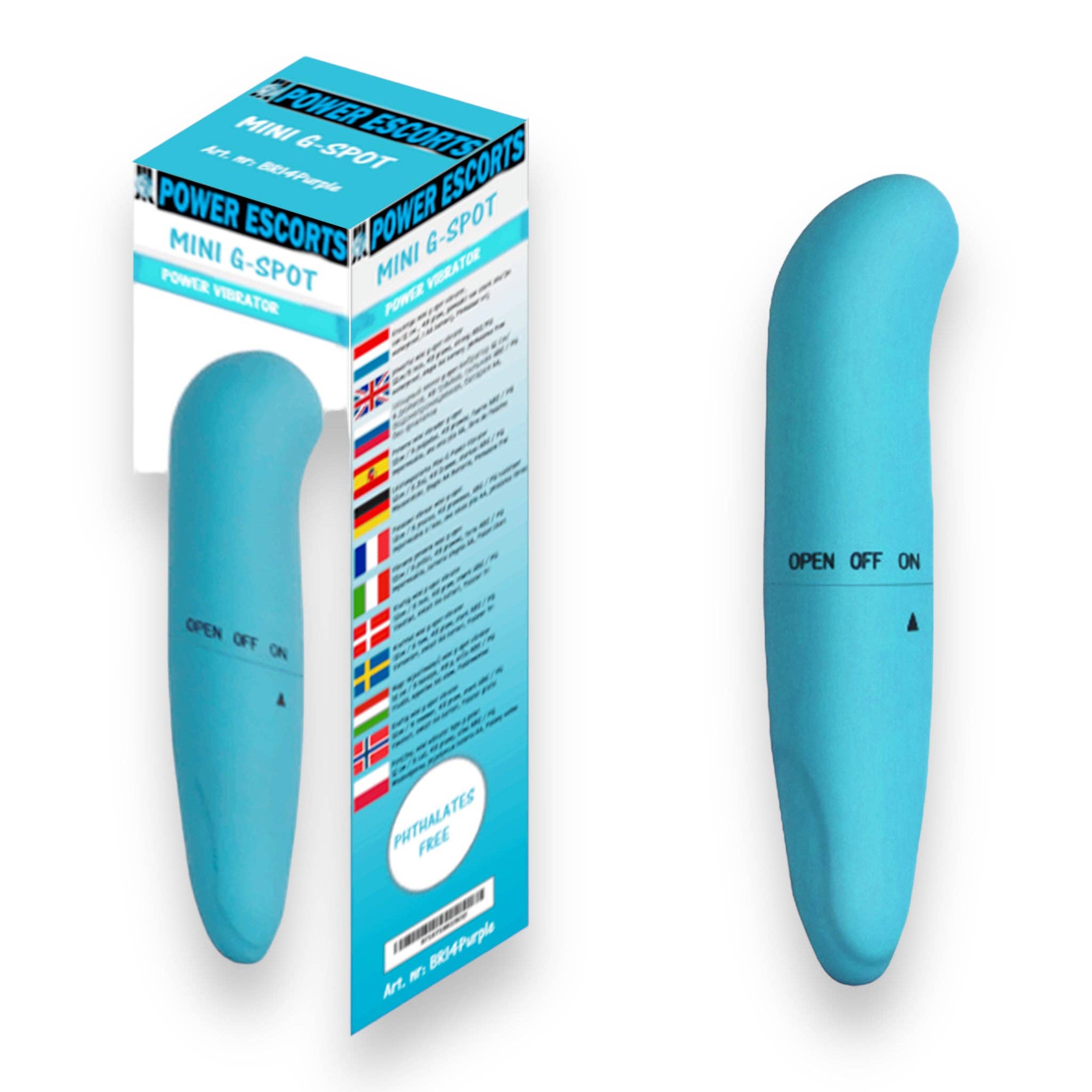 Kinky Pleasure - Vente Sex toys - Power Escorts - BR15 - Mini vibromasseur point G - 5 couleurs9