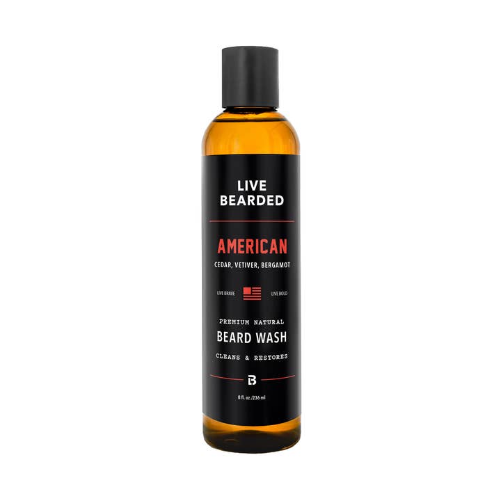 Beard Wash for wholesale by Live Bearded