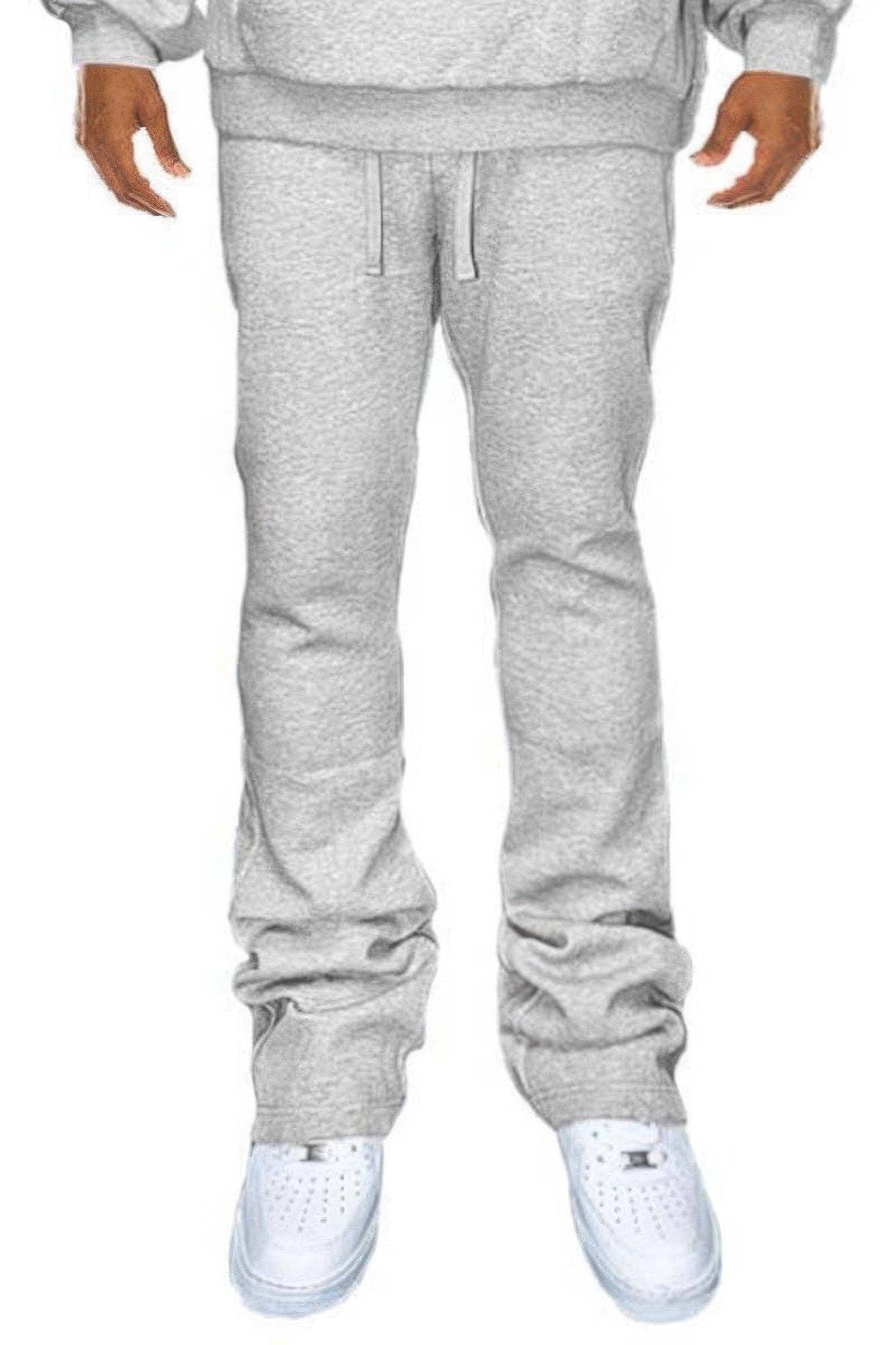 CC Wholesale Clothing - Vente Pantalon de survêtement/de jogging – homme - Pantalon de jogging évasé à superpositions pour homme1