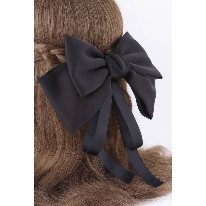 CC Wholesale Clothing - Wholesale Hair Clip - Women's - Classic Ribbon Drop Hair Clip2