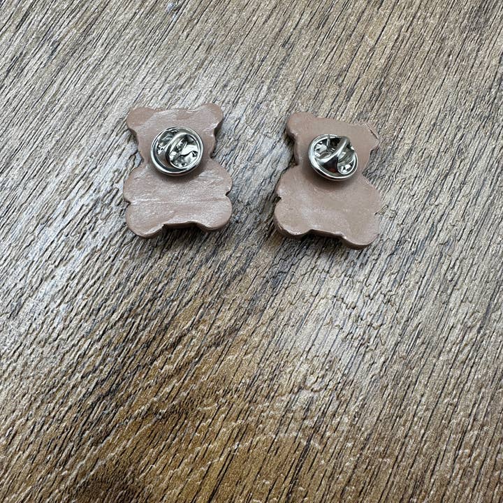 Making with Molli - Wholesale Brooch - Teddy Bear Polymer Clay Pin1