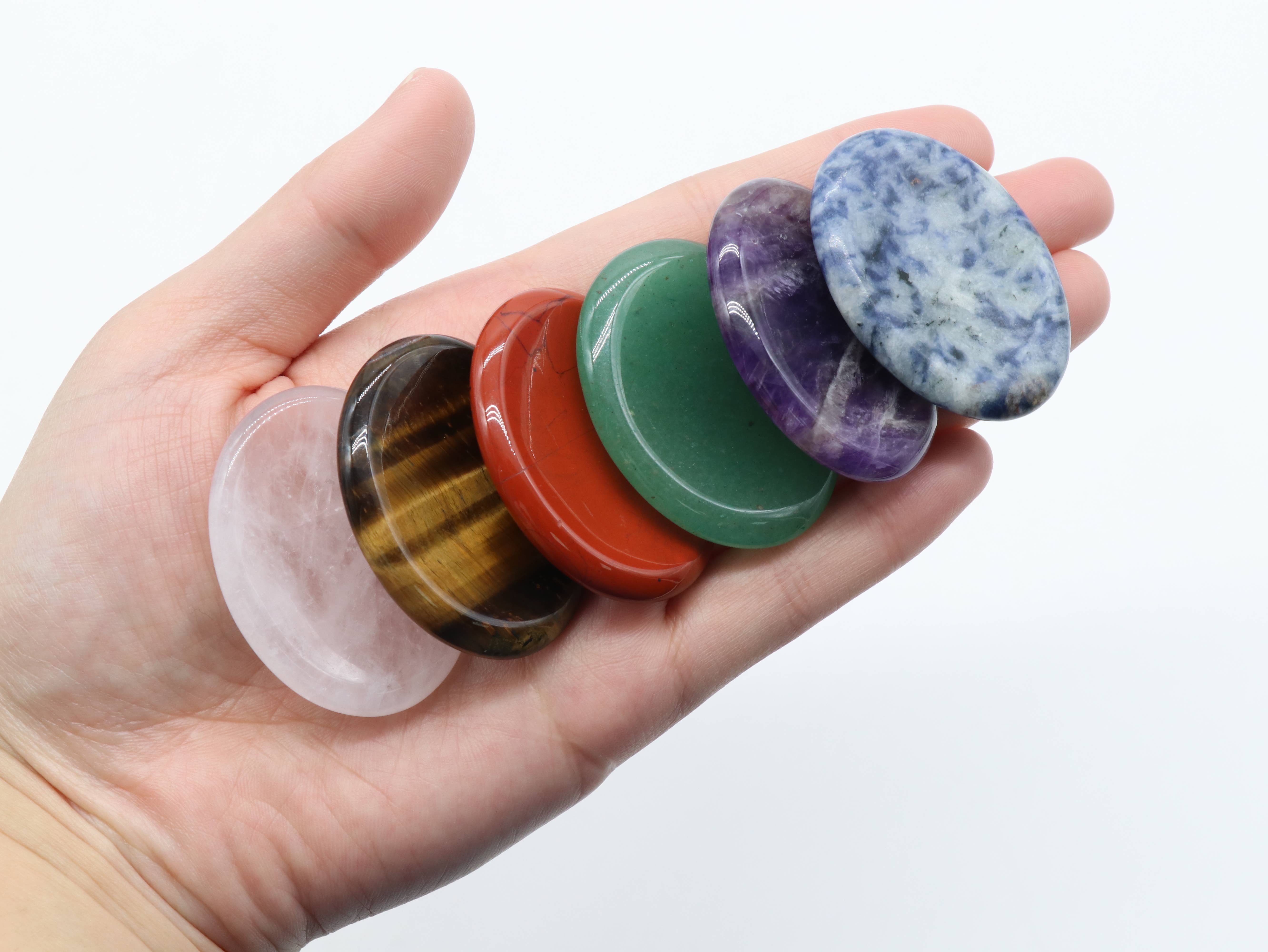 Gypsy Soul - Wholesale Spiritual Stone/Crystal - Hand-Carved Gemstone Worry Stones2