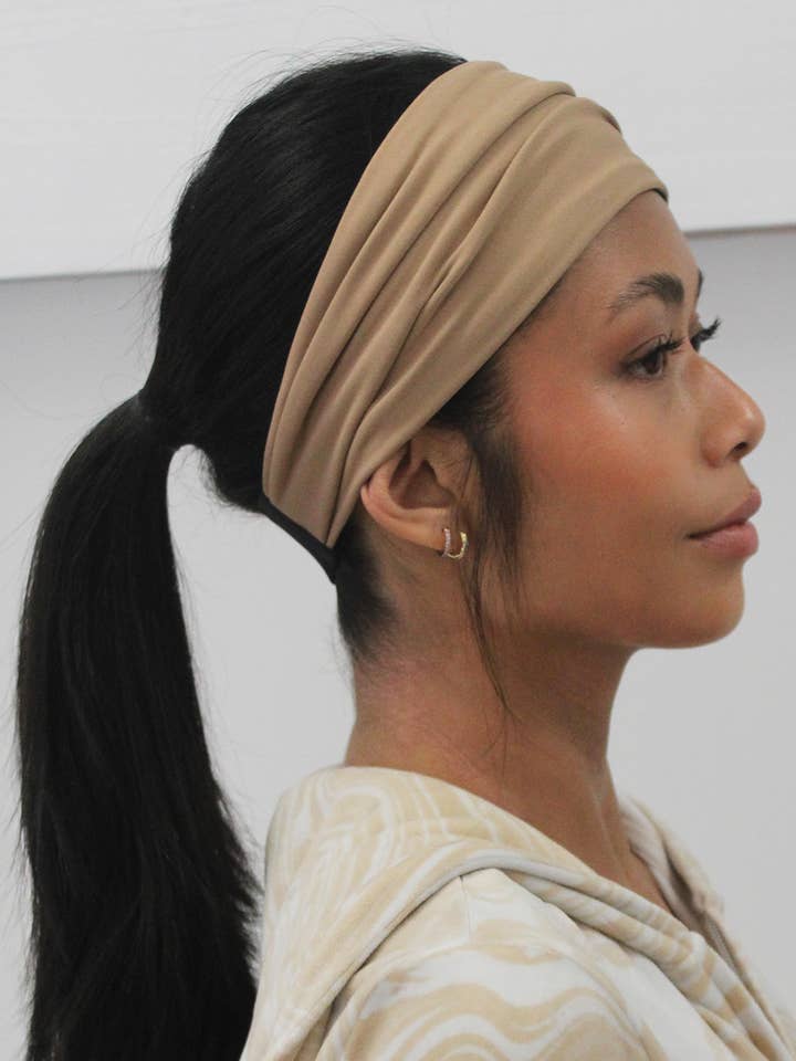 Beech Wood - Accelerate Athletic Headband for wholesale by BANDED