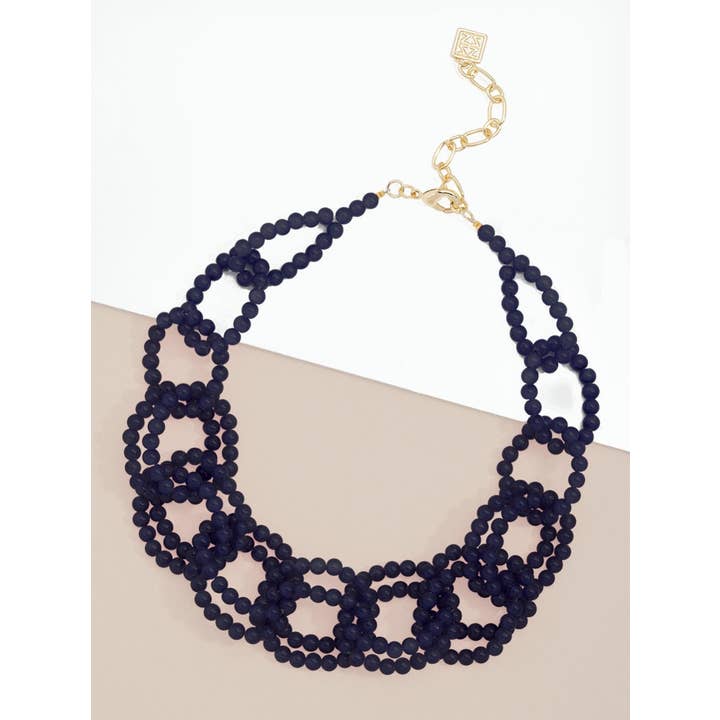 ZENZII Jewelry – Großhandel Perlenkette – Halskette mit Glasperlen und Gliederhalsband3