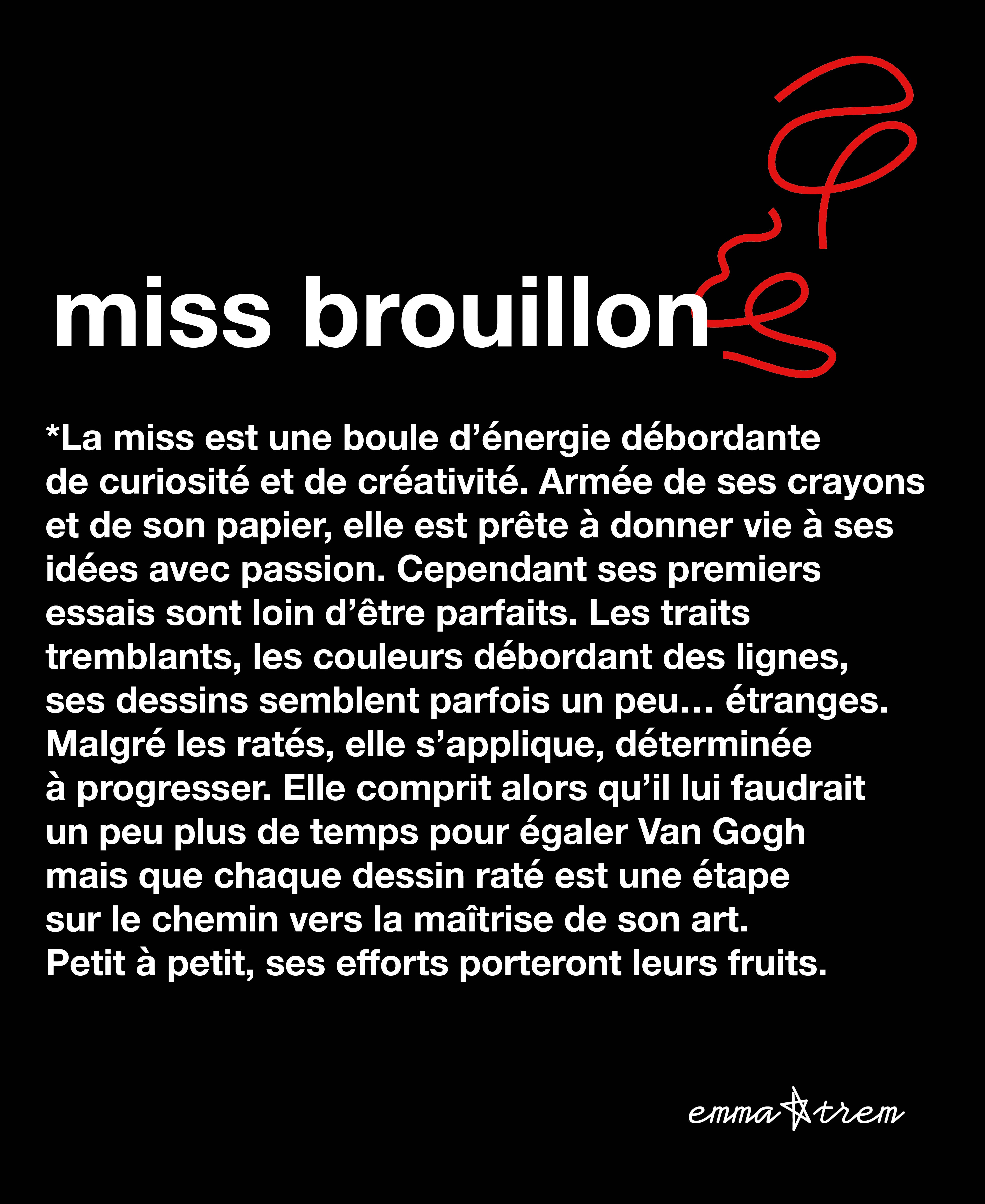 Emma Trem - Wholesale Poster - Poster - Miss Brouillon3