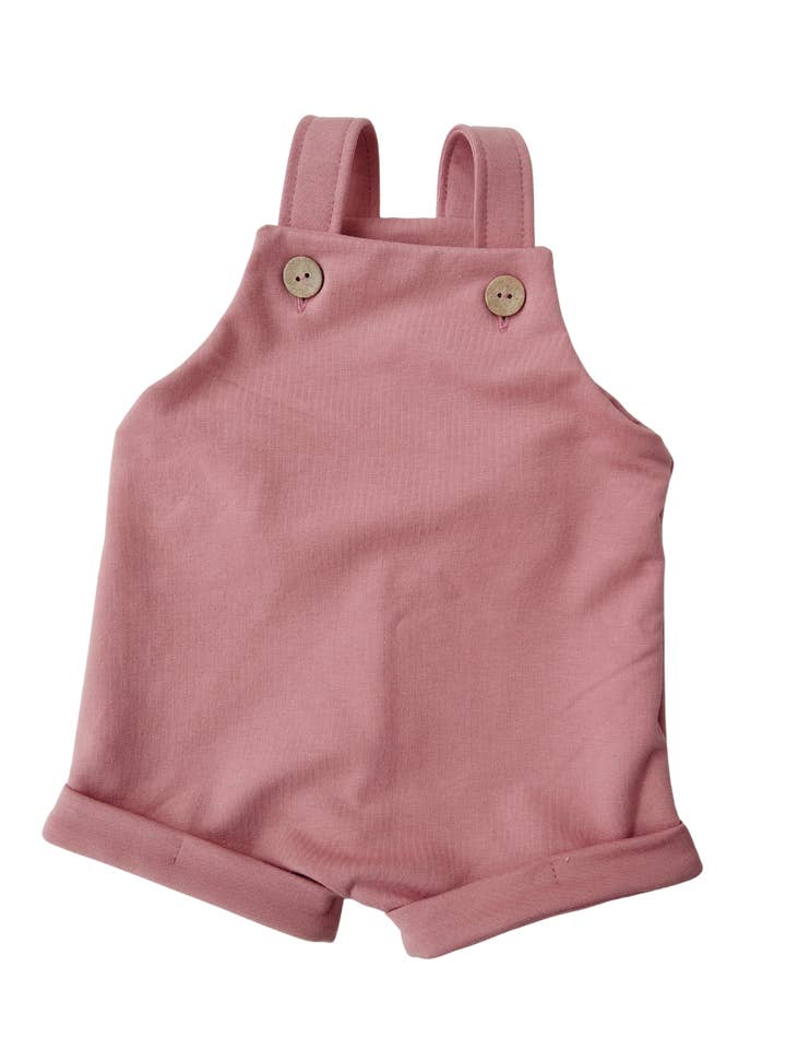 Mörkrosa Fenix kort bomulls-jumpsuit för wholesale av Buscando a Olivia