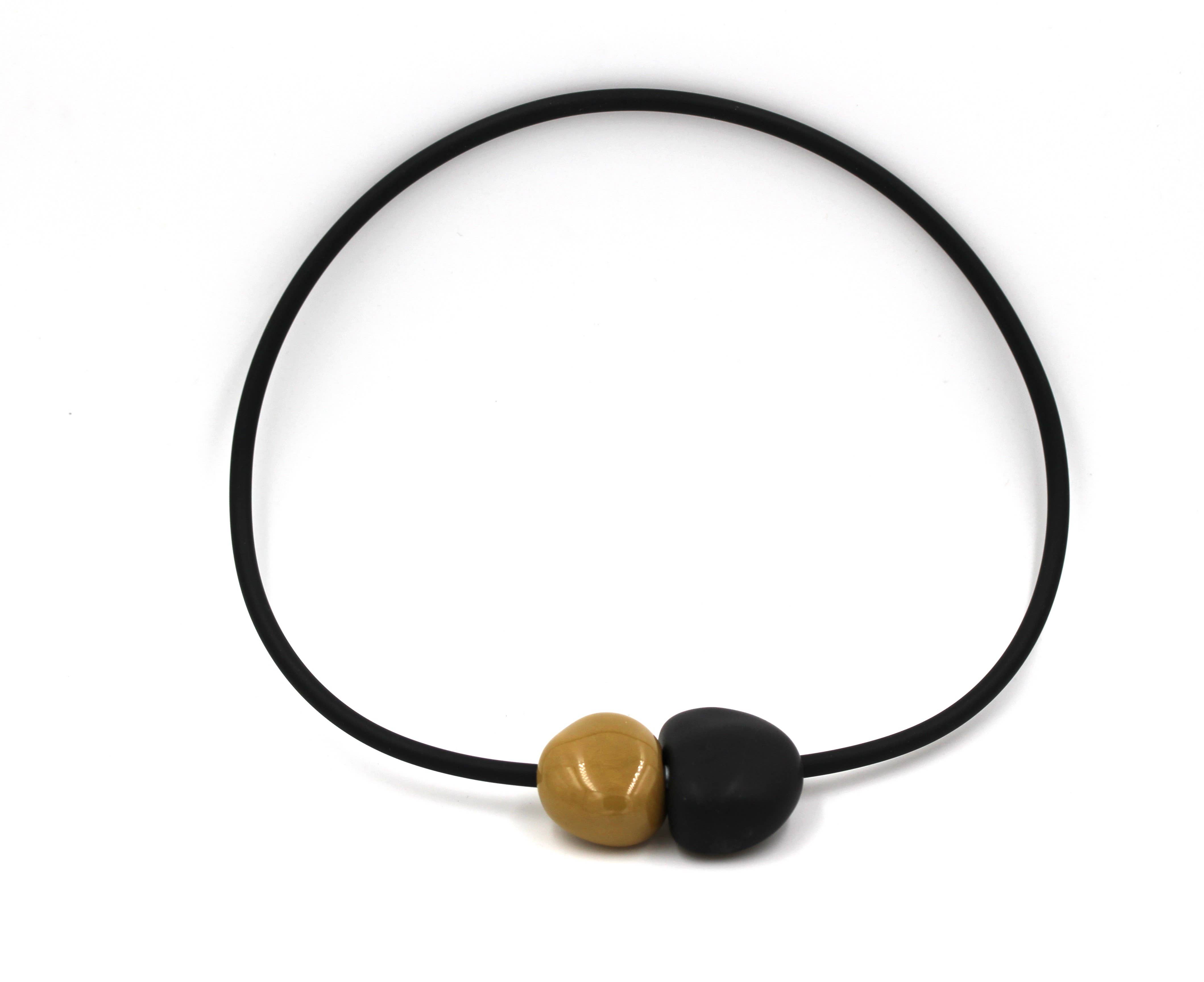 ANDREANI CRÉATIONS - Wholesale Beaded/Pearl Necklace - Pebble necklace100