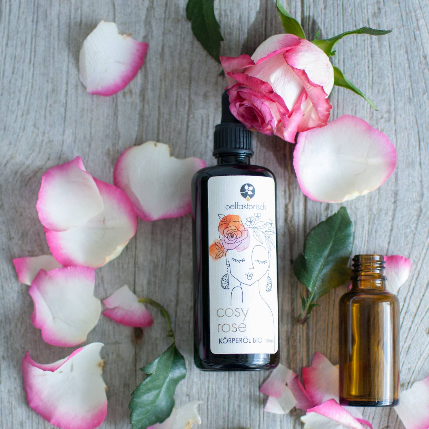 oelfaktorisch Körperöle - Wholesale Bad/lichaamsolie - lichaamsolie • cosyrose • natuurlijke huidverzorging • roos • massage2