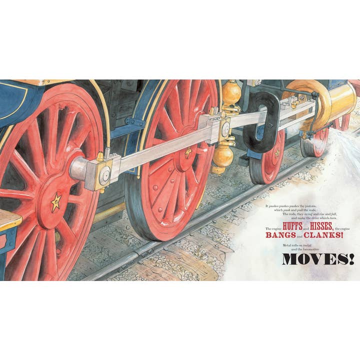 Simon & Schuster - Wholesale Preschool Book (3-5) - Locomotive by Brian Floca3