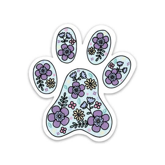 Big Moods - Wholesale Sticker - Paw Print Sticker - Dog Sticker