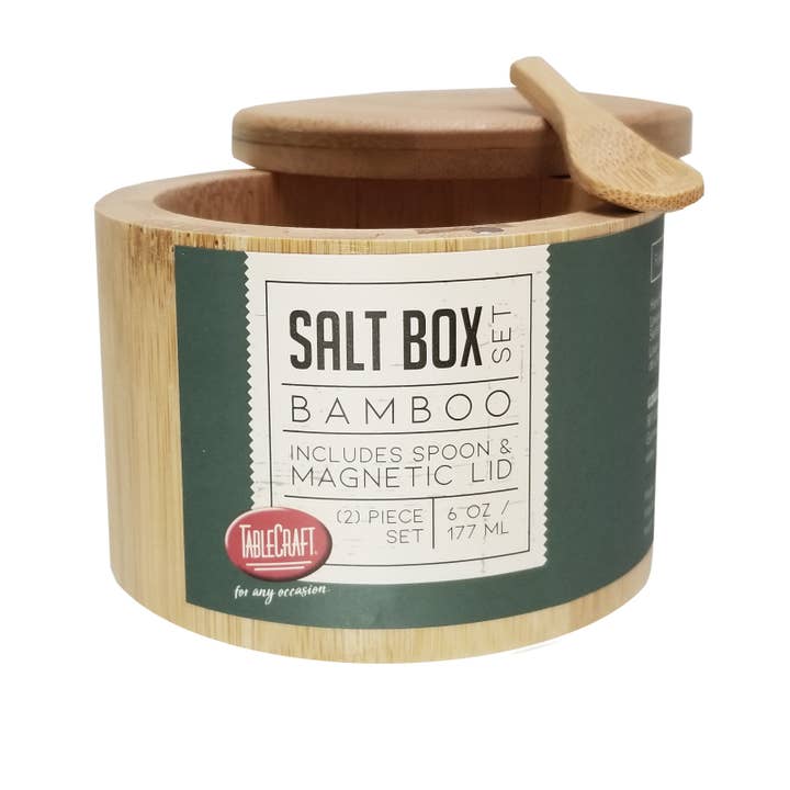 TableCraft Products Company - Wholesale Salt Mill - Salt Box with Spoon8