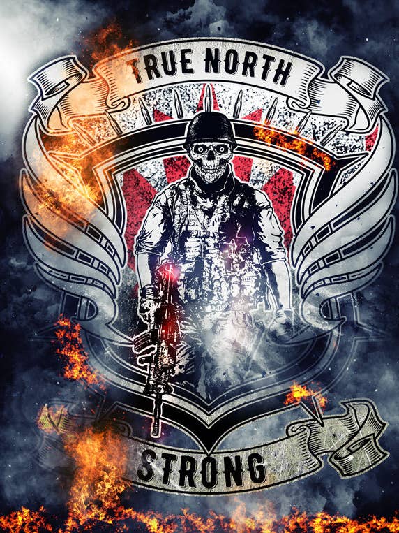 True North Strong Poster for wholesale by Canada for Victory