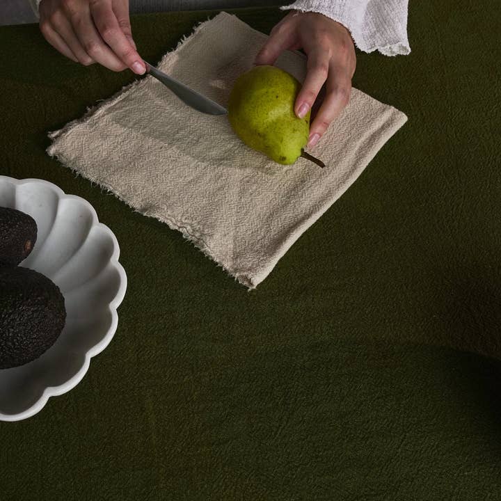 Maison Masarin - Wholesale Dinner & Cloth Napkin - French raw linen table napkin - spring summer collection6