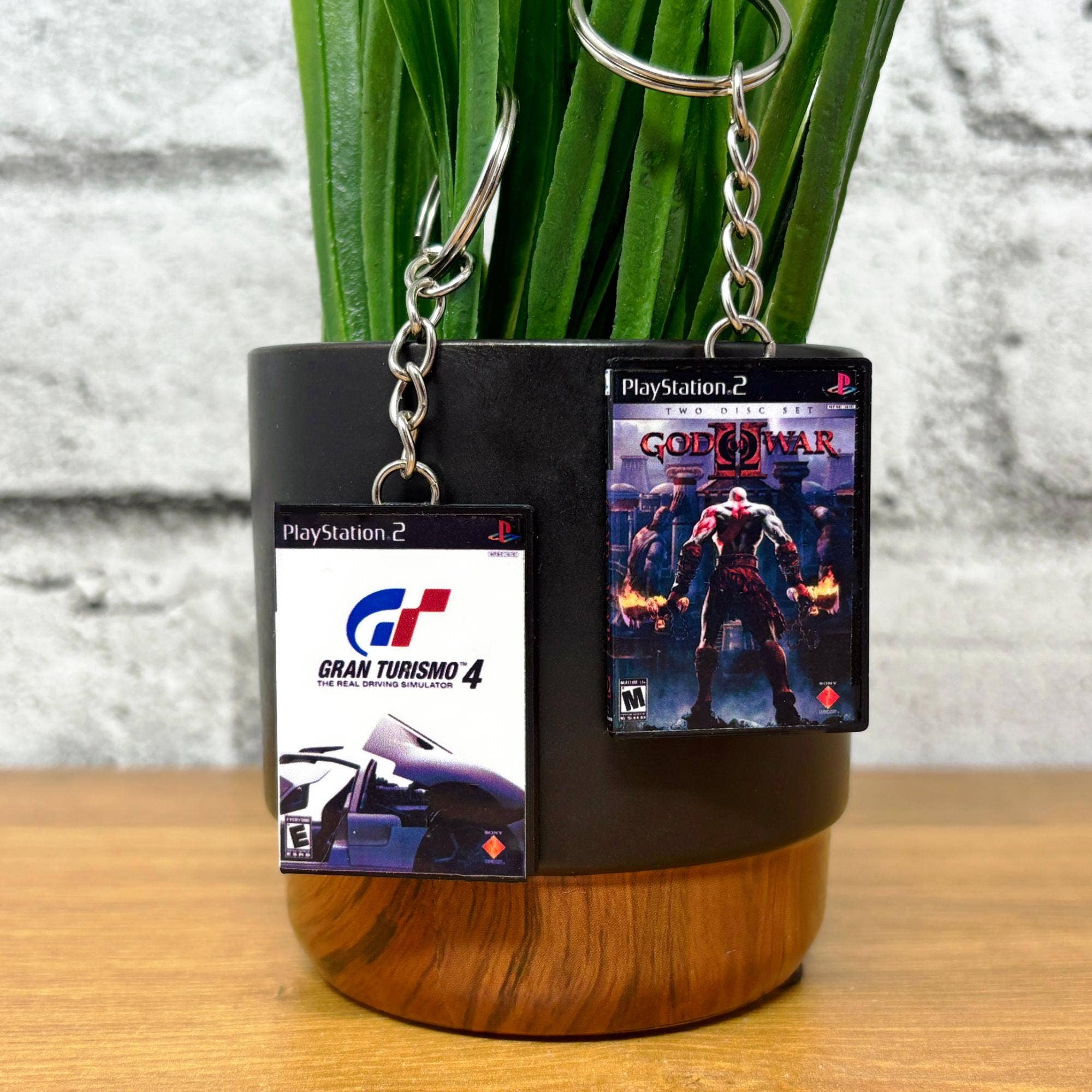 BitsyLabs - Wholesale Keychain - Unisex - PS2 Game Case Keychains1