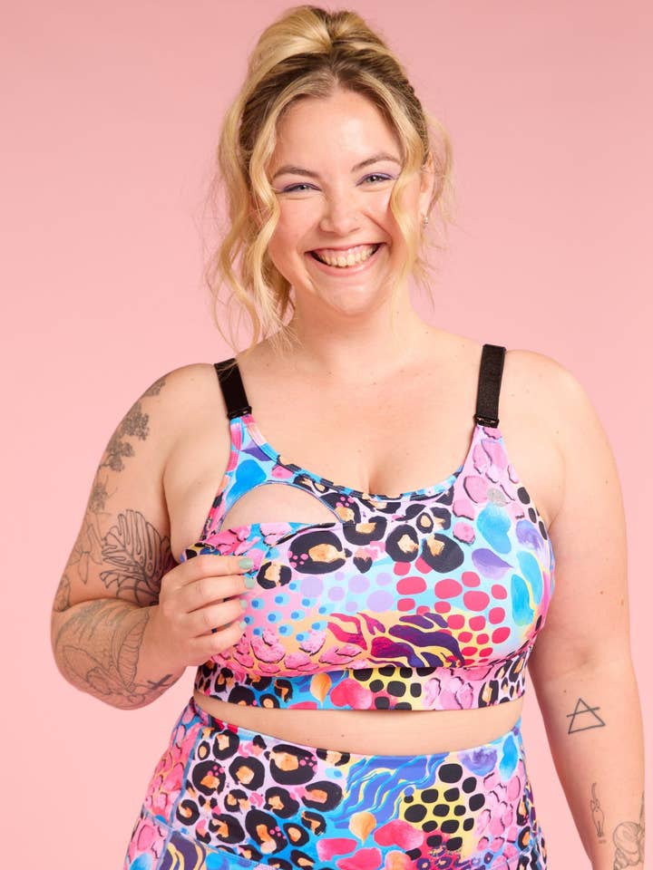 Xanadu Miracle Nursing Sports Bra for wholesale by Mama Movement