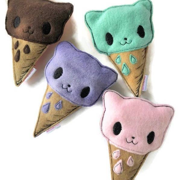 Kitty Cone Ice Cream & Shave Ice for wholesale by Miso Handmade