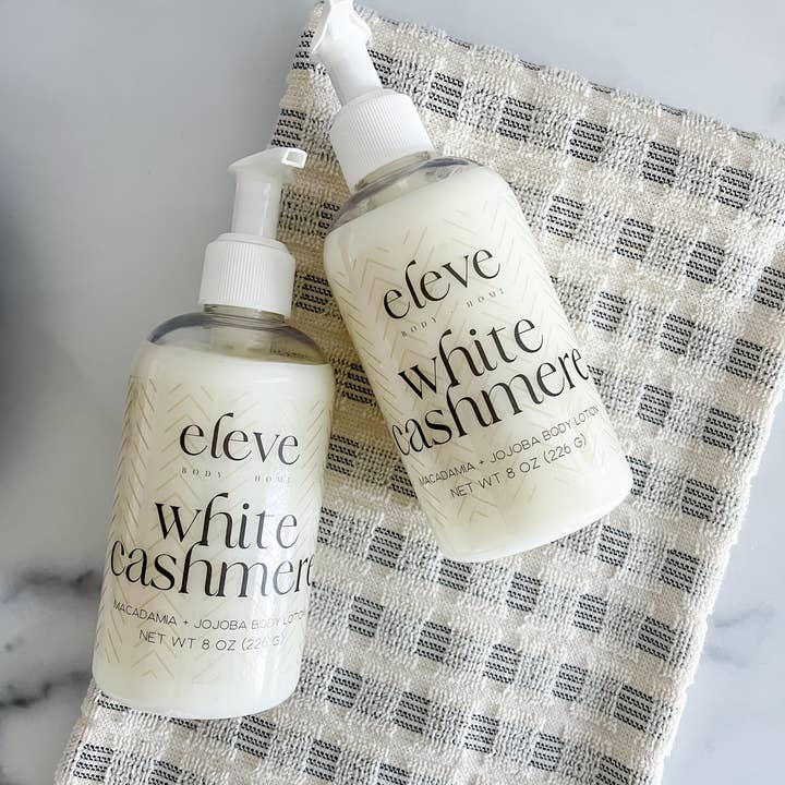 Eleve Body & Home - Vendita all'ingrosso Crema/lozione corpo - Crema Corpo di Lusso all'Olio di Noci di Macadamia e Cashmere Bianco