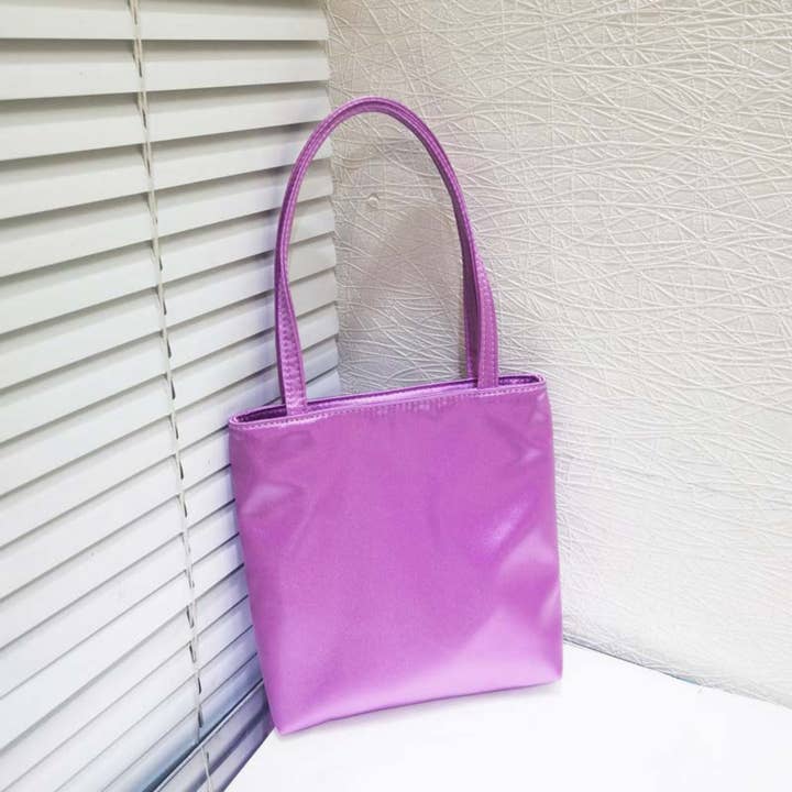 SueSilkHK – wholesale Shoulder bag – women's – Elegant Vintage Style Satin Colorblocking Women's Bag - With Featured Synthetic Fabric4