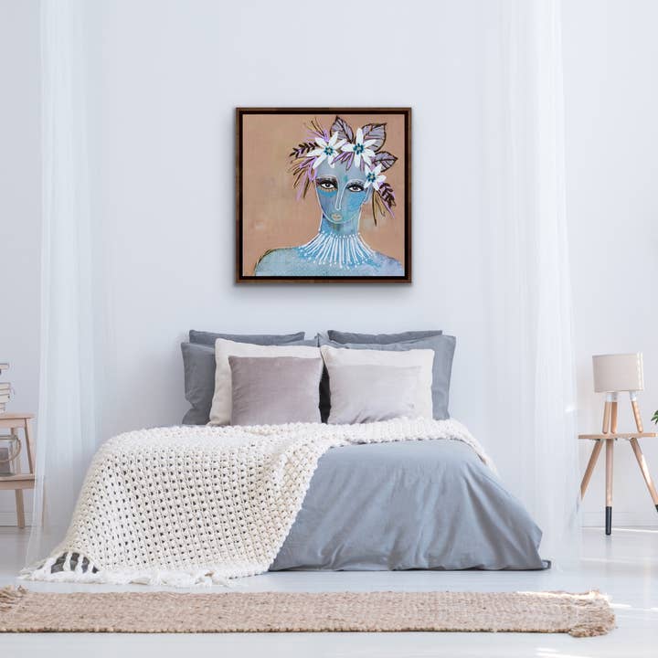 Sue Fantini Art - Wholesale Art print - Sirena Canvas Print2