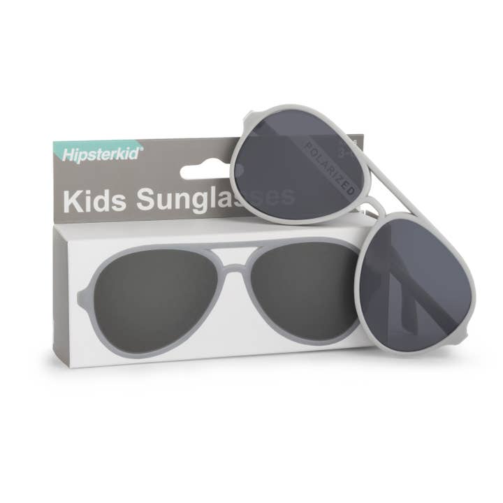 Hipsterkid - Wholesale Sunglasses - Kids - Baby & Kids Sunglasses – Polarized, UV Protective | Grey