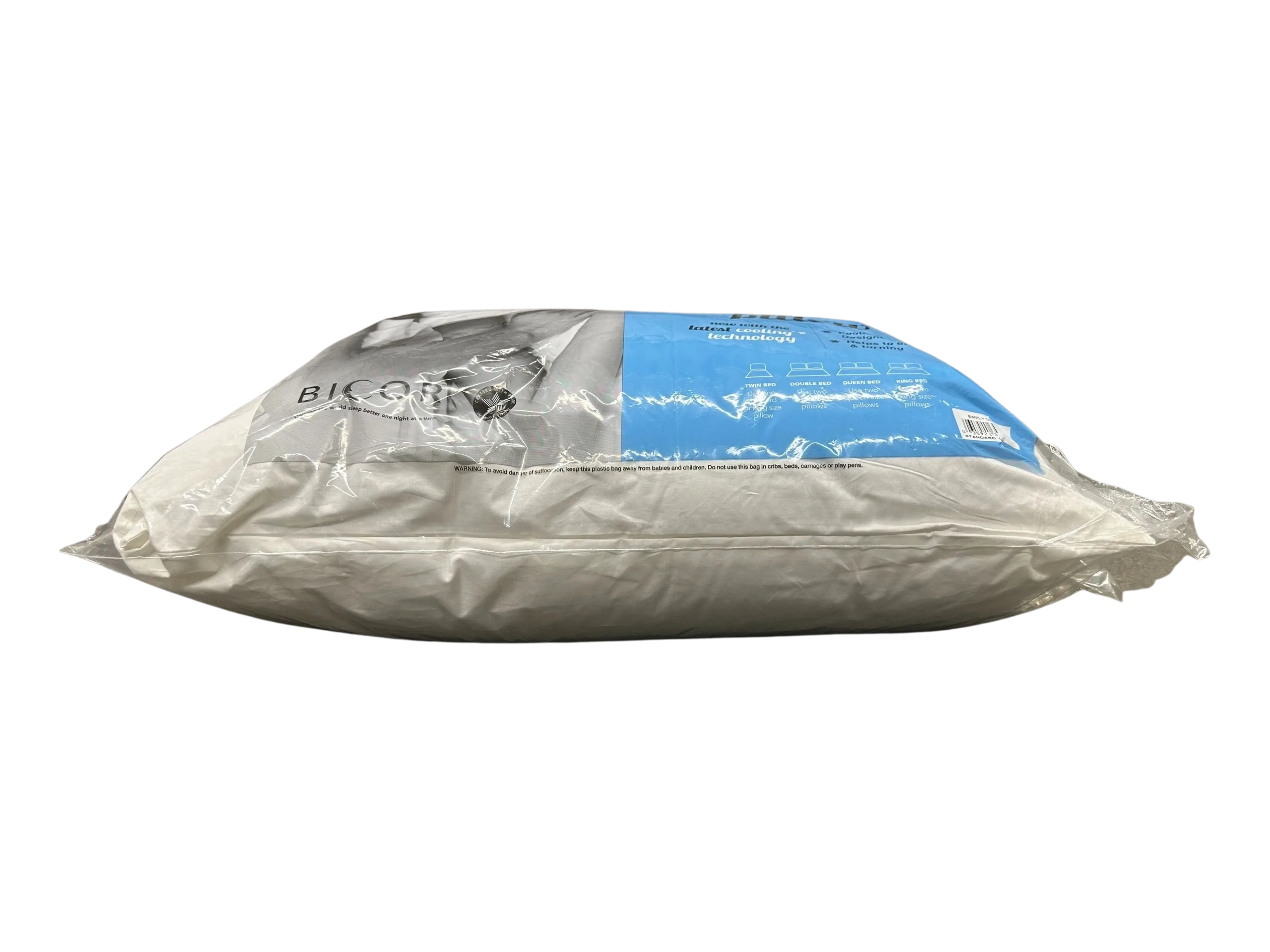 Borden Textile - Wholesale Bedding Pillow - Standard Simply Cool 20 x 26 Pillow Hypoallergenic 190tc5