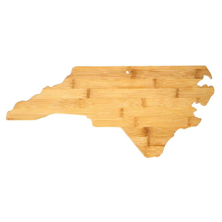 Totally Bamboo - Wholesale Cutting Board - North Carolina State-Shaped Bamboo Serving & Cutting Board
