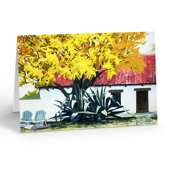 Palo Verde Tree Note Card - Southwest Home - for wholesale by Stonehouse Collection