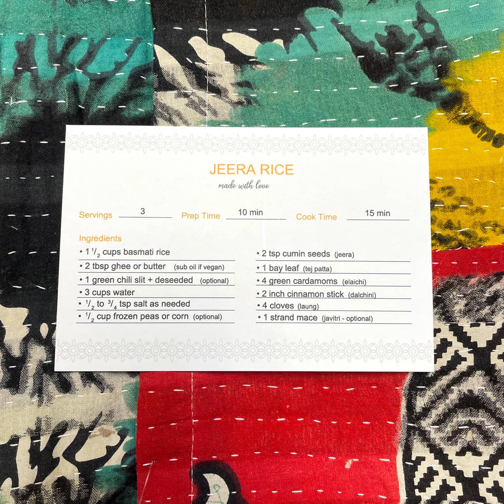 Mira Fair Trade - Wholesale Apron - Upcycled Kantha Apron (Assorted Patterns)3