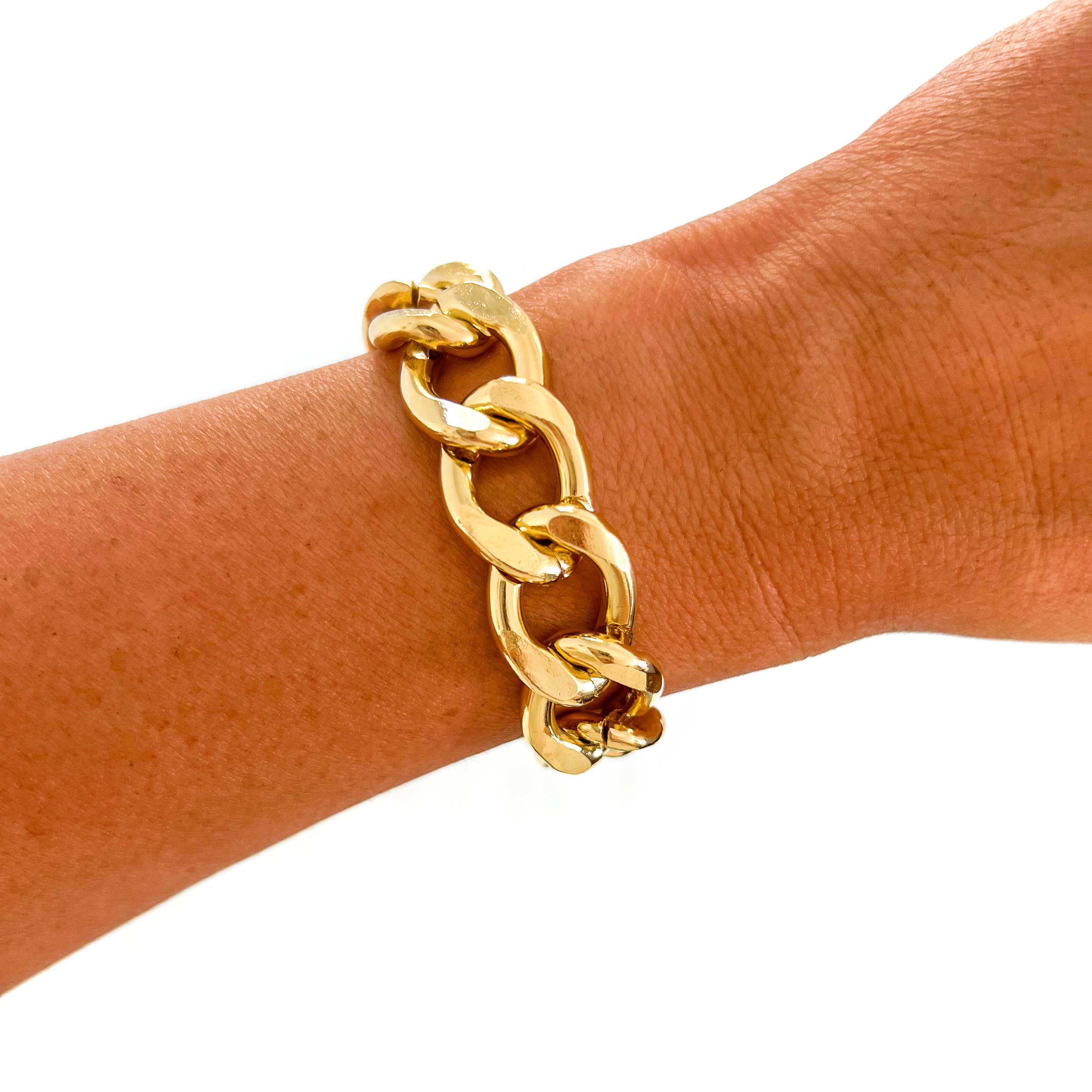 Savvy Bling - Wholesale Link & Chain Bracelet - All Chunky Acrylic Chain Link Bracelet24