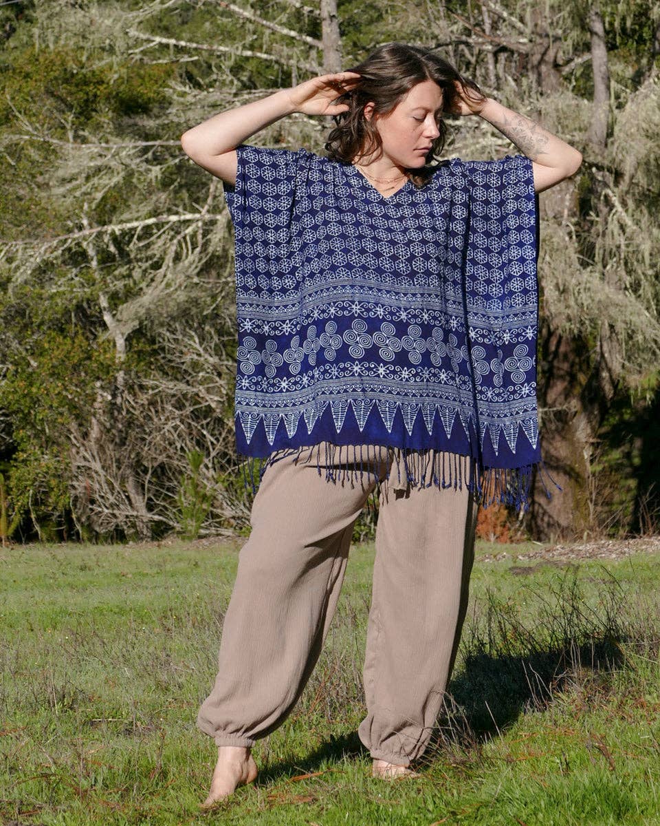 Zig Zag Asian Collection - Vendita all'ingrosso Pantalone - Donna - Pantaloni Harem con Vita Arricciata0