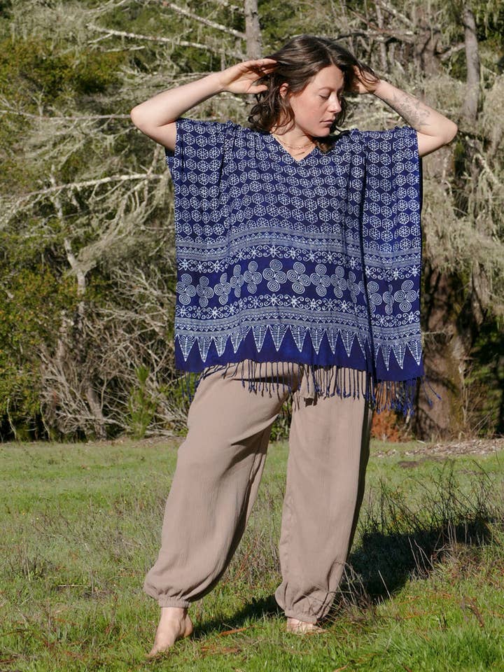 Zig Zag Asian Collection - Vendita all'ingrosso Pantalone - Donna - Pantaloni Harem con Vita Arricciata