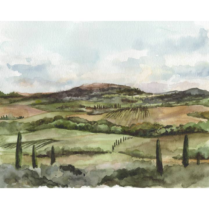 "Tuscany" Horizontal Canvas Print for wholesale by Morgan Victoria Design