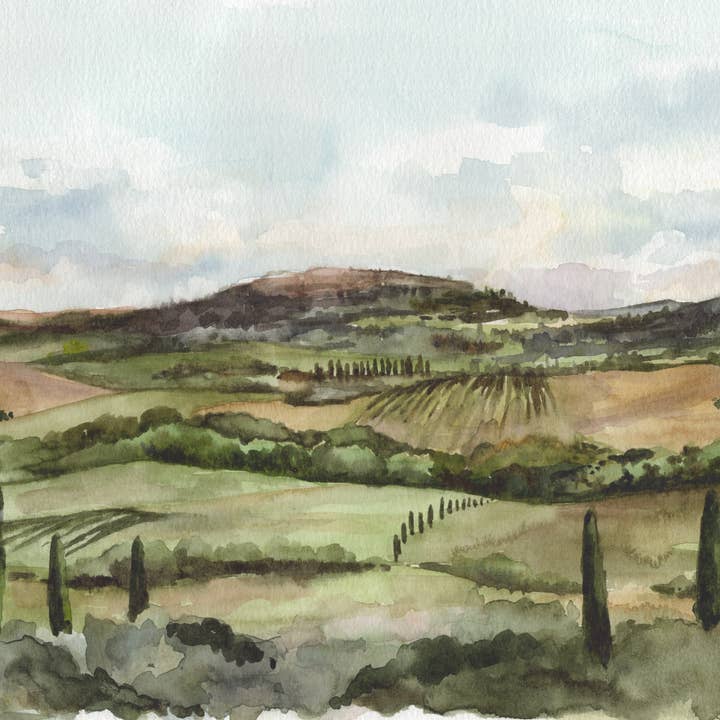 "Tuscany" Horizontal Canvas Print for wholesale by Morgan Victoria Design